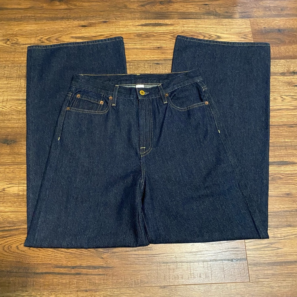 NSF DARK  WIDE LEG JEAN